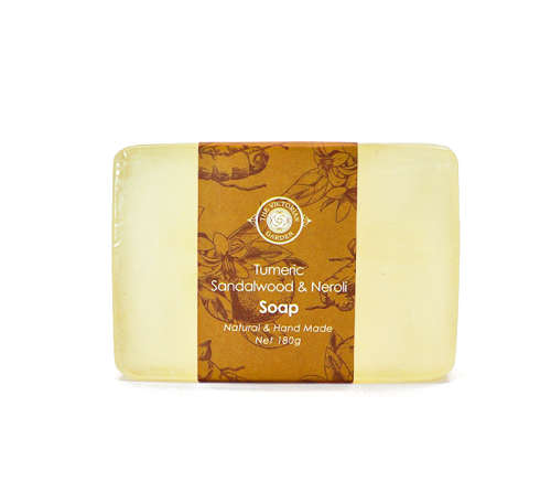 Turmeric, Sandalwood & Neroli Soap 180g