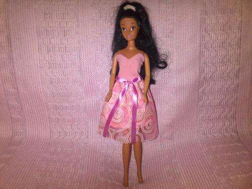 handmade barbie doll evening dress (doll not included)