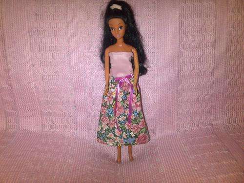 handmade barbie casual dress (doll not included)