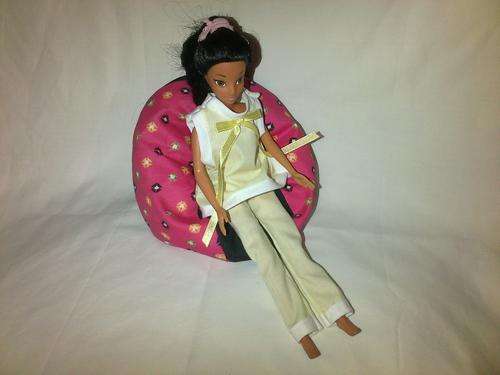 handmade barbie bean bag(doll not included)