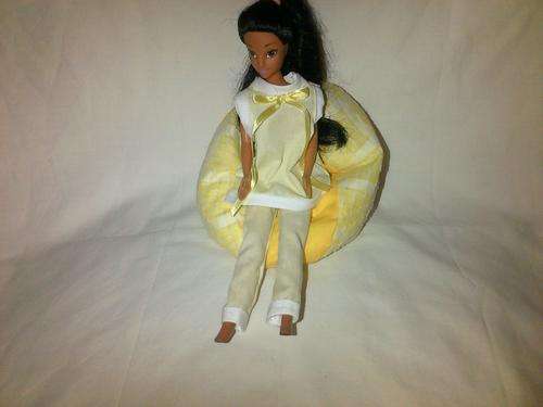 handmade barbie bean bag (doll not included)