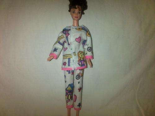 handmade barbie winter pjs (doll not included)