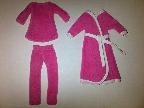 assorted hand made barbie doll clothes