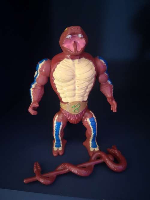 Rattlor complete, vintage Masters of the Universe (MOTU) / He-man action figure