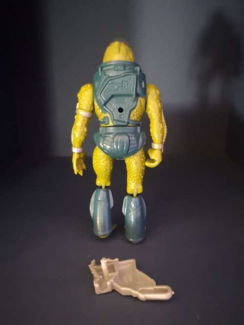 Slushhead / Kalamarr with backpack, vintage New Adventure of He-man (1990) action figure