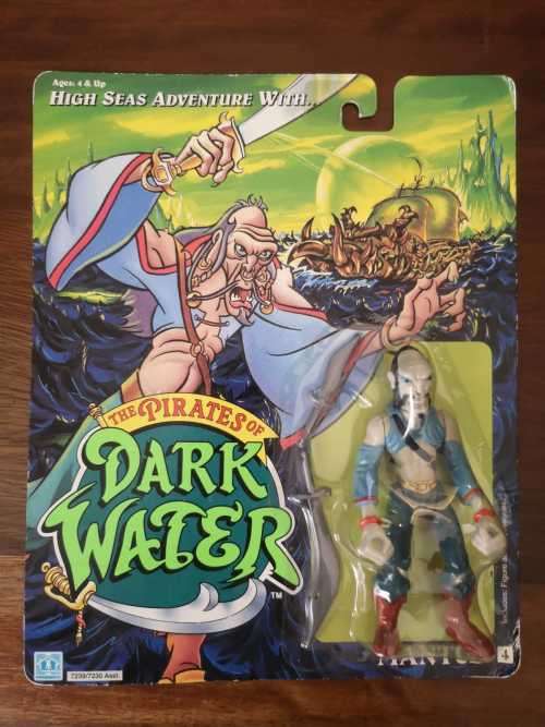 Mantus (STILL SEALED LIKE NEW!), Pirates of Dark Water vintage action figure