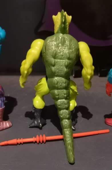 Whiplash complete, vintage MOTU / He-man action figure