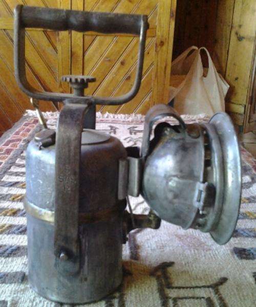 ANTIQUE SAR RAILWAY LAMP!!! height 25.5cm