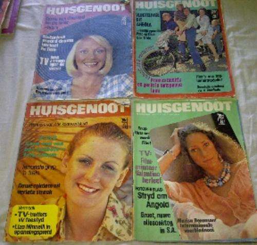 4 OLD HUISGENOOT MAGAZINES!!!!