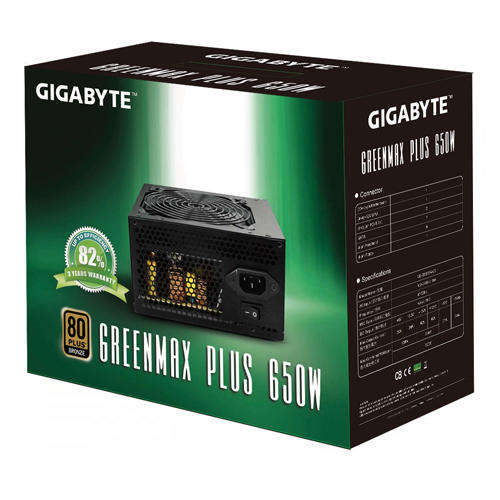 Gigabyte GreenMax Plus 650W Desktop Power Supply