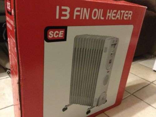 13 FIN OIL HEATER