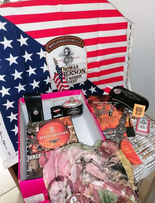Original Harley Davidson memorabilia
