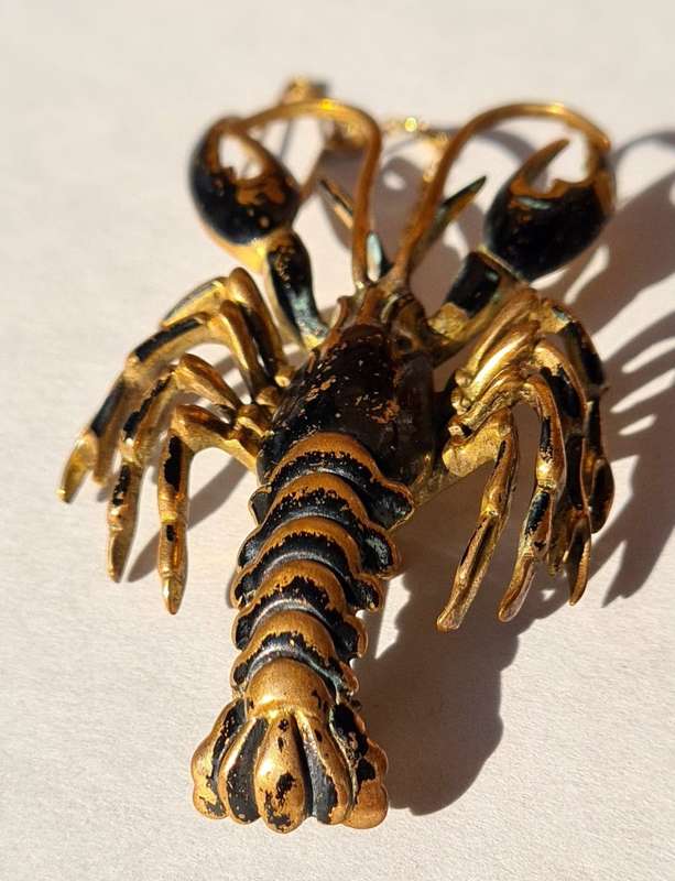 Vintage Lobster Brooch