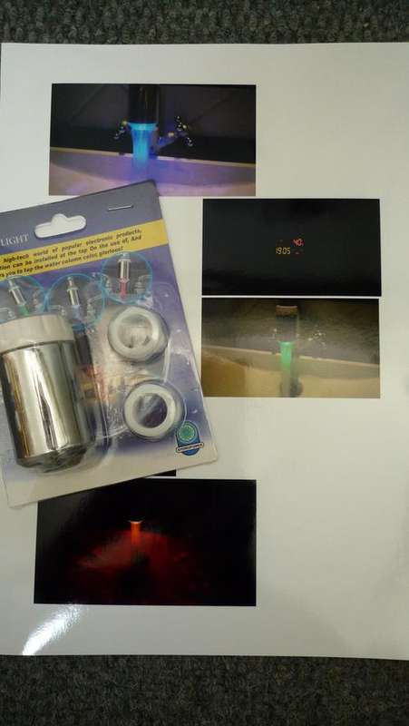 LED  Light Faucet