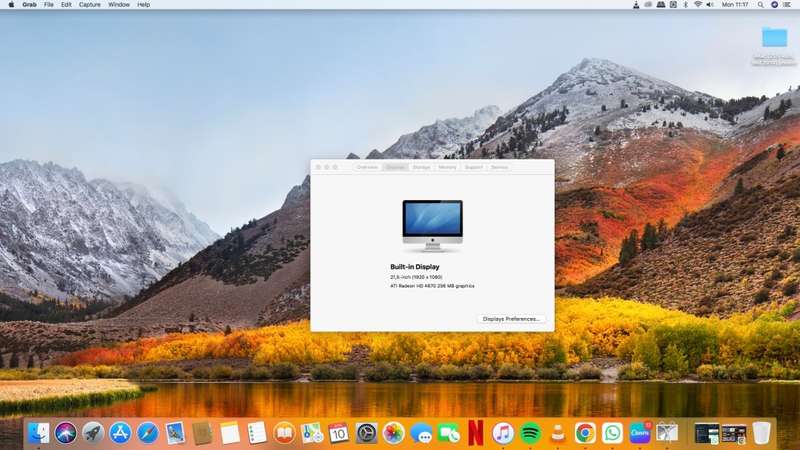 Second Hand iMac (21.5-inch, Mid 2010) 3,06 GHz Intel Core i3 - 16GB DD3 Ram, and 480 Sandisk SSD