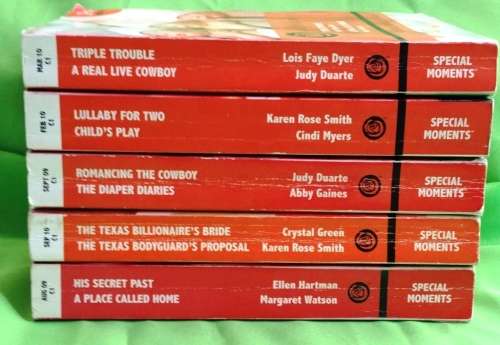 Clearance sale - 5 Mills & Boon Special Moments