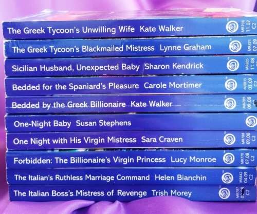 Clearance sale - 10 Mills & Boon Modern
