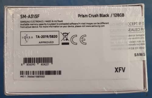 Samsung Galaxy A31 (Single sim)