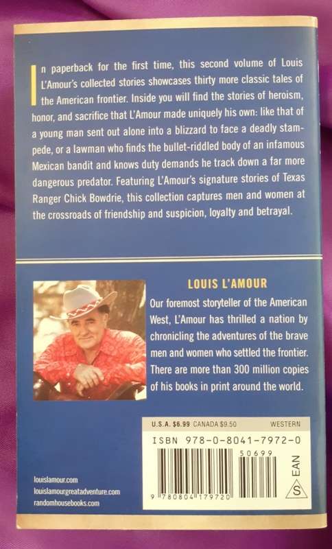 The collected short stories of Louis L`Amour Volume 2