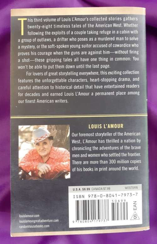 The collected short stories of Louis L`Amour Volume 3