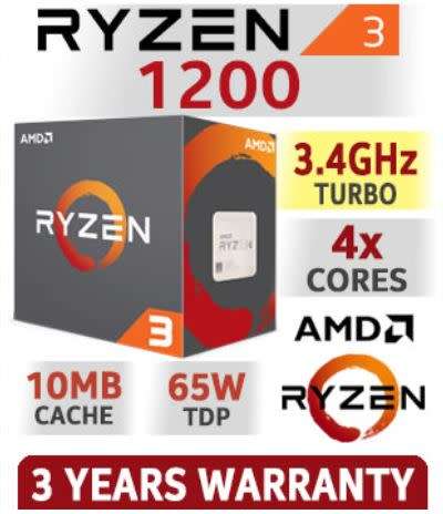Ryze 3 1200 PC new