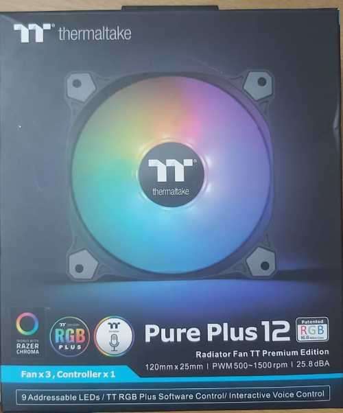 Thermaltake Pure Plus12 RGB fan kit