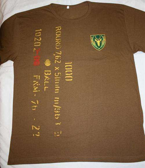 OLD BROWN TEES 5SAI 'AMMO' T-SHIRT