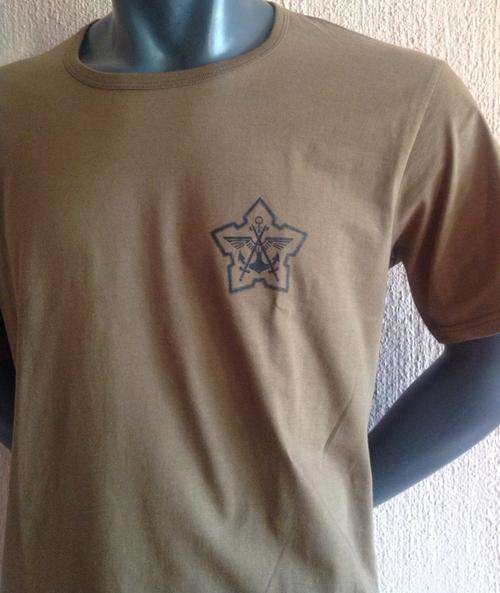 OLD BROWN TEES SADF VETERAN T-SHIRTS (SIZE XL ONLY)