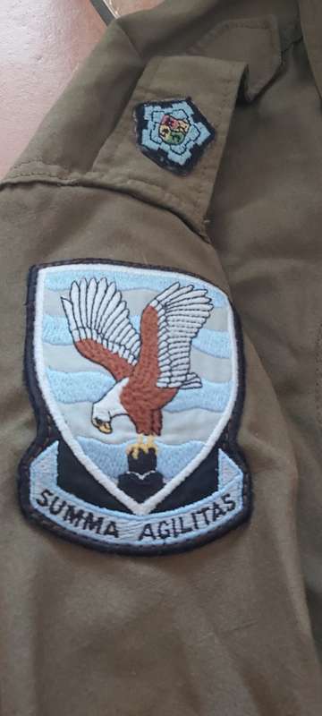 SAAF Border War era pilot flight kit