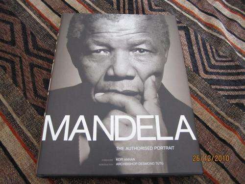 ORIGINAL MANDELA AUTOGRAPHED BOOK "THE AUTHORISED PORTRAIT"