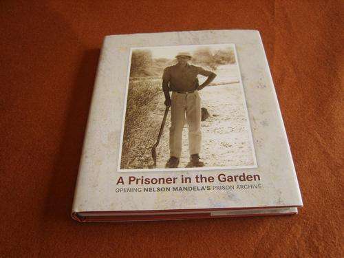 Authentic Mandela Autographed first edition book  "A Prisoner in the Garden"