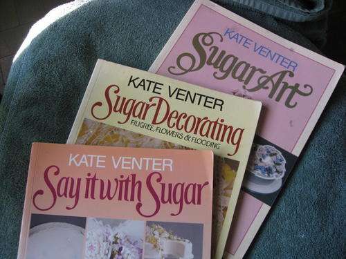 SUGAR ART AND DECORATING (Kate Venter)  (3 books).