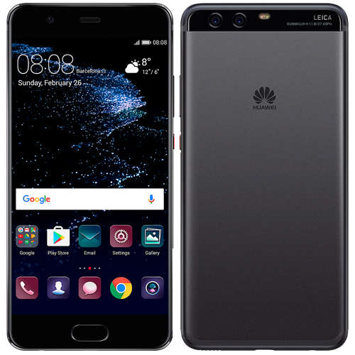 Huawei P10 64GB Dual Camera - Single Sim Smart Phone - Graphite Black