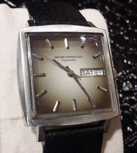 " Very rare Vintage " 1960's Girard Perregaux Gyrodate Automatic
