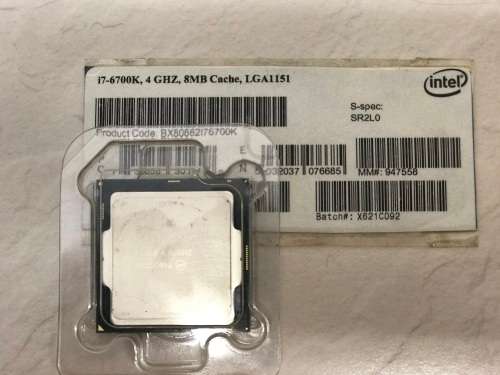 Intel Core i7 6700K 4.00GHz