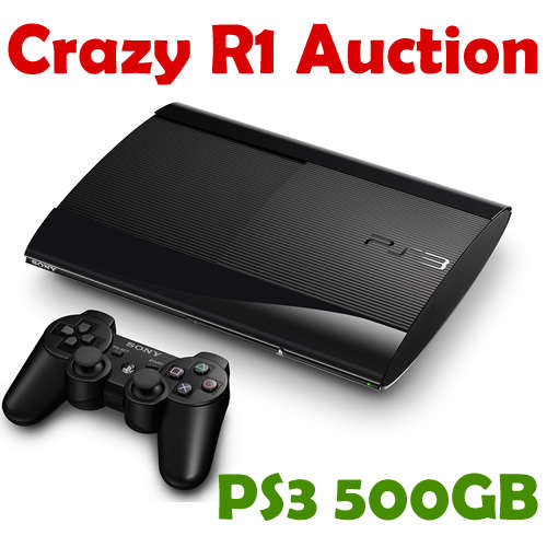 Playstation 3 Super Slim 500GB + Games & Accessories