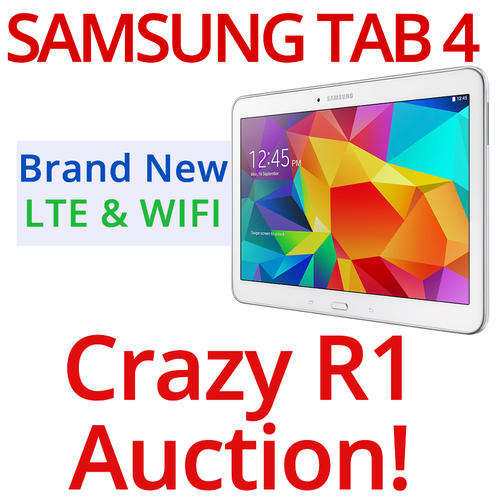 *BRAND NEW BARGAIN!!* Samsung Galaxy Tab 4 10.1" 16GB Tablet With WiFi & 3G/LTE