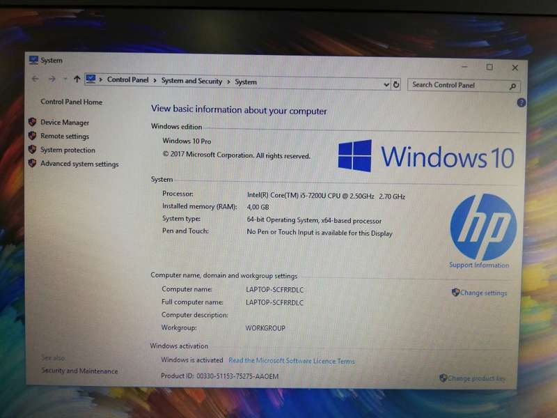(High Spec!!) New HP Pavilion Core i5 7th Generation/ UHD Graphics/ 1TB Hybrid/ Warranty till 2020