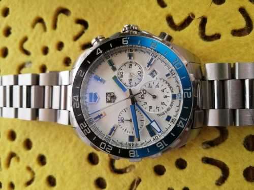 TAG Heuer Formula 1 Chronograph David Guetta limited edition men's stainless steel watch
