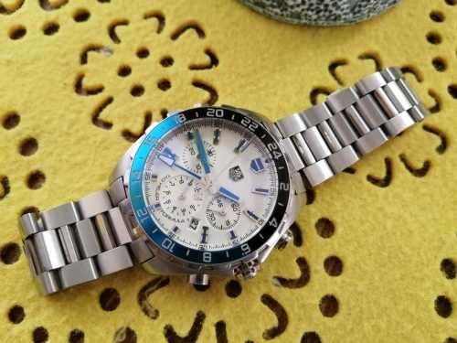 TAG Heuer Formula 1 Chronograph David Guetta limited edition men's stainless steel watch