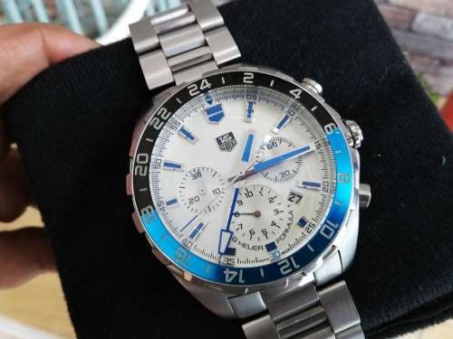 TAG Heuer Formula 1 Chronograph David Guetta limited edition men's stainless steel watch