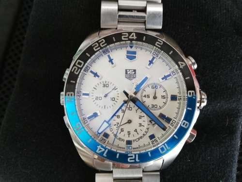 TAG Heuer Formula 1 Chronograph David Guetta limited edition men's stainless steel watch