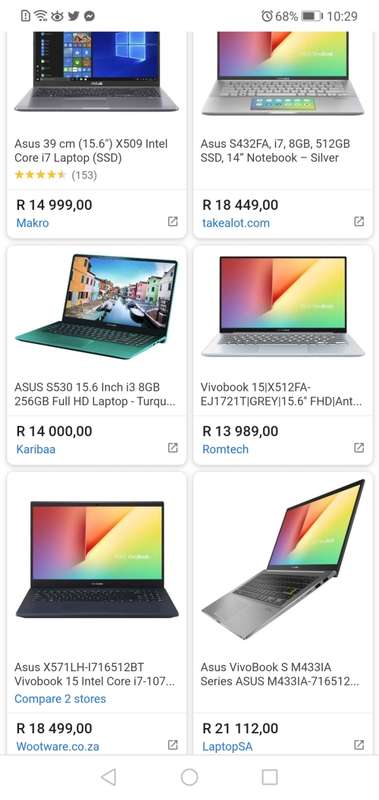 *Design Spec* Asus Vivobook Pro Series Core i5-8250U/ Nvidia GeForce/ 256GB SSD/ 8GB DDR4/ FHD 1080p