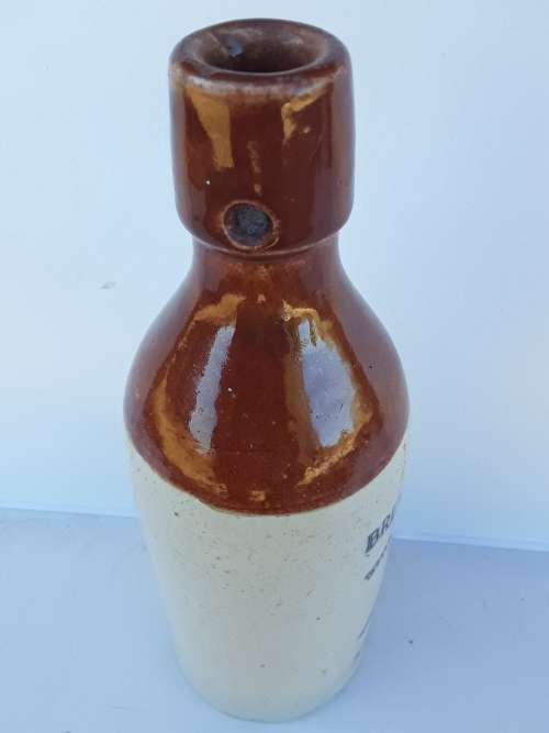 BASHEW BROS CAPE TOWN BREWED GINGER BEER bottle