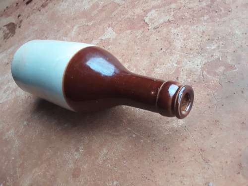 Crown top Ginger Beer bottle, David and Salkow