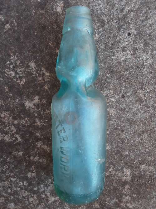 NYANZA MINERAL WATER WORKS HEIDELBERG 10oz Codd bottle