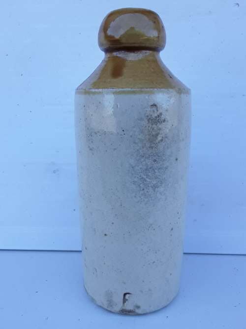 THE `SHILLING` FACTORY Stockdale St. KIMBERLEY Ginger beer bottle