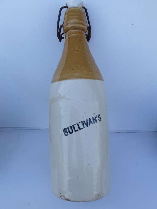 SULLIVAN`S BREWED GINGER BEER BEACONSFIELD Ginger beer bottle