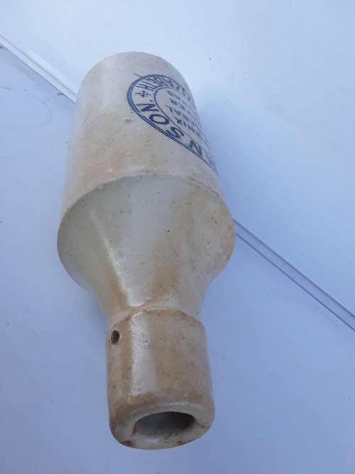 C.JOHNSON. PHOENIX MINERAL WATER WORKS. PORT ELIZABETH Ginger beer bottle
