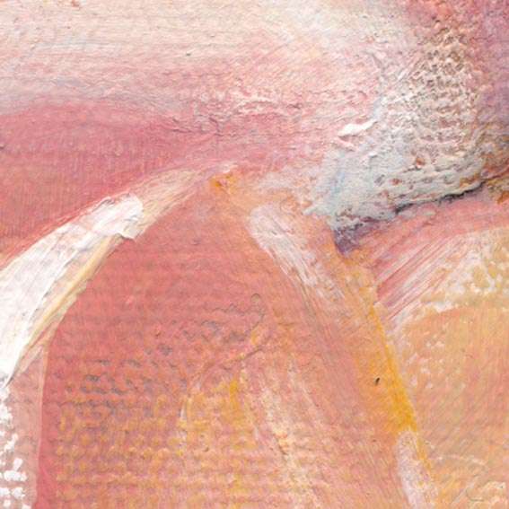 Pink Magnolia- Original Acrylic Painting - Miranda Gerber
